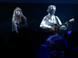 Performance by Patti Smith at the amfAR Cinema Against AIDS Gala at Antibes . (Footage by WireImage Video/GettyImages) Stock Footage