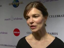 INTERVIEW: Jeanne Tripplehorn on the best thing about being a mom Stock Footage