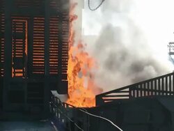 Energy Production from coke Stock Footage