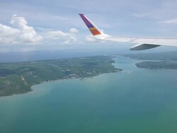 HD View from airplane Stock Footage
