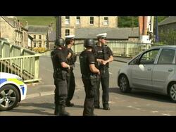 Police checkpoints as Raoul Moat hunt continues News Clip