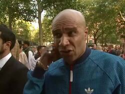 INTERVIEW: Goldie on the film being a faithful portrayal of reality and his own film plans at Ill Manors World Premiere at Empire Leicester Square on May 30, 2012 in London, England (Footage by WireImage Video/Getty Images) Stock Footage