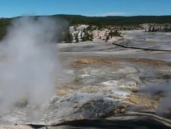 Yellowstone Geyser Stock Footage