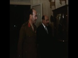 SYND 3 11 69 PRESIDENT NASSER HOLDS A CABINET MEETING News Clip