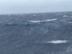 Sea, Drake Passage - pov boat, rough sea, Antarctica Stock Footage
