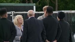 Prince Harry visiting youth project in Wigan News Clip