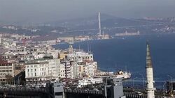 Istanbul landscape Stock Footage