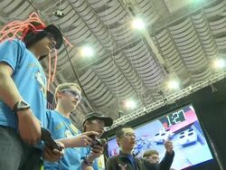 Robots and Teens compete in SuperBowl of Smart Stock Footage