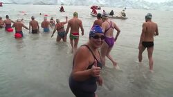 VOICED : Ice swimming grannies defy age and cold in Patagonia News Clip