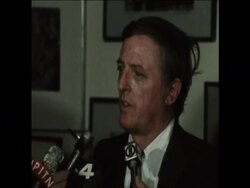 SYND 27 4 73 CONSERVATIVE SPOKESMAN, WILLIAM BUCKLEY, HOLDS PRESIDENT NIXON RESPONSIBLE News Clip