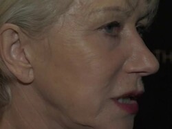 Helen Mirren at the The Tempest Special Screening at London England. (Footage by WireImage Video/GettyImages) Stock Footage