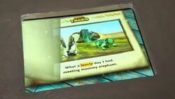 ATMOSPHERE - guests and signage at Uma Thurman Hosts The Launch of Dino Tales and Safari Tales at The American Museum of Natural History with Kuato Studios Stock Footage