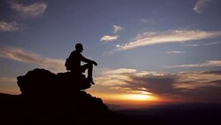 Reaching The Top Stock Footage