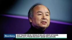 SoftBank Is Said to Seek Uber Stock at a Discount News Clip