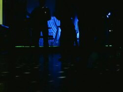 Salsa dancers practicing dancing in dance studio. South American rhythms. Stock Footage