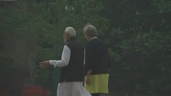 Theresa May continues trade visit to India News Clip