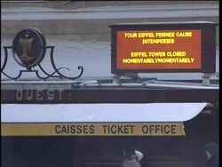 Heavy snowfall in capital, Eiffel Tower, commuters, tourists reax News Clip