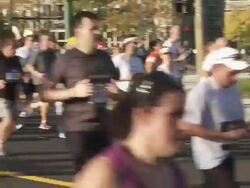 Bank of America Chicago Marathon, October 9, 2011 Stock Footage