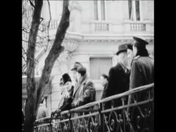 CAN 110 14-2-64 RIVER TEPIA DYNAMITED TO FREE ICE FLOES News Clip