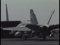 ADRIATIC SEA: USS ROOSEVELT PREPARES FOR AIR STRIKES IN BOSNIA Instructional Video