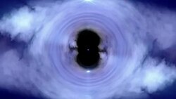 black hole smoke Stock Footage