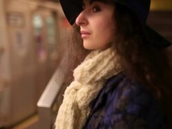 Subway Commuter Stock Footage