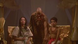 A priest unites Cleopatra and Ptolemy in marriage. Stock Footage