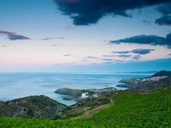 TIME LAPSE: Mediterranean Coast Stock Footage