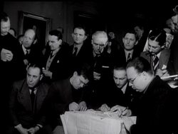 FINLAND STUNNED BY PEACE DECLARATION - News Clip