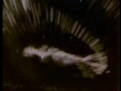 White sparks space effects Stock Footage