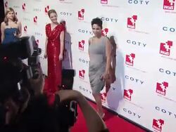 Halle Berry at the DKMS' 4th Annual Gala: Linked Against Leukemia - Arrivals at New York NY. (Footage by WireImage Video/GettyImages) Stock Footage