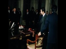 SYND 23 11 77 SPAIN AND PORTUGAL SIGN TREATY OF FRIENDSHIP News Clip