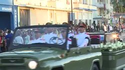 VOICED : Ultimo adios a Fidel Castro en Cuba News Clip