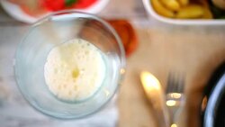 Champagne poured into glass Stock Footage