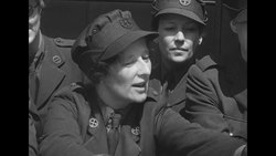 Members of Women's Royal Naval Service in London during World War II News Clip
