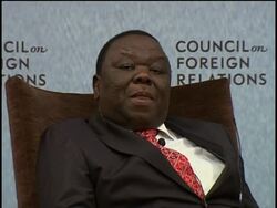 Zimbabwe PM Tsvangirai appeals for lifting of sanctions News Clip