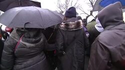 MLK Memorial March and Anti-Donald Trump Rally - People Marching Sing News Clip