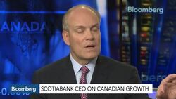 Scotiabank CEO: 'Took Foot Off Gas' for Canada Mortgages News Clip
