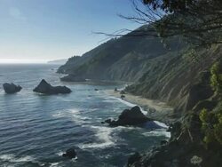 California coast Stock Footage
