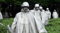 War Memorials In Washington, DC Stock Footage
