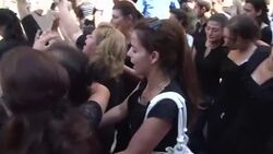 CLEAN : Syria Funeral for three killled in Maloula News Clip