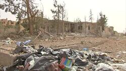 Al Qaryatayn Town Destruction After Recapture News Clip