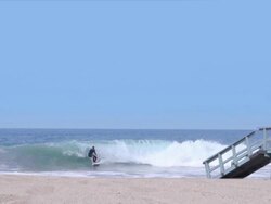 Surf in USA Stock Footage