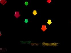 Falling_Arrows_HD1080_NTSC Stock Footage