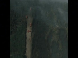 SYND 11 8 75 AERIALS OF HANOVER FOREST FIRE Instructional Video