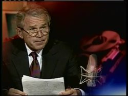 Bush backs US Attorney General in radio address News Clip