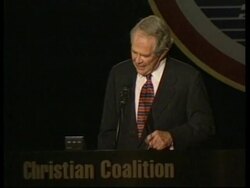 USA: CHRISTIAN COALITION LEADERSHIP CALL FOR CLINTON TO RESIGN News Clip