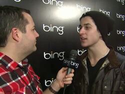 INTERVIEW: David Henri on what he's being doing at Sundance at Bing Bar Sundance 2012 - Day 3 in Park City, Utah, on 1/21/2012 Stock Footage