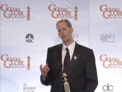 67th Annual Golden Globe Awards - Press Room Stock Footage