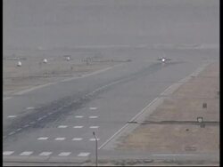 Turkish F16 landing at Diyarbakir air base News Clip